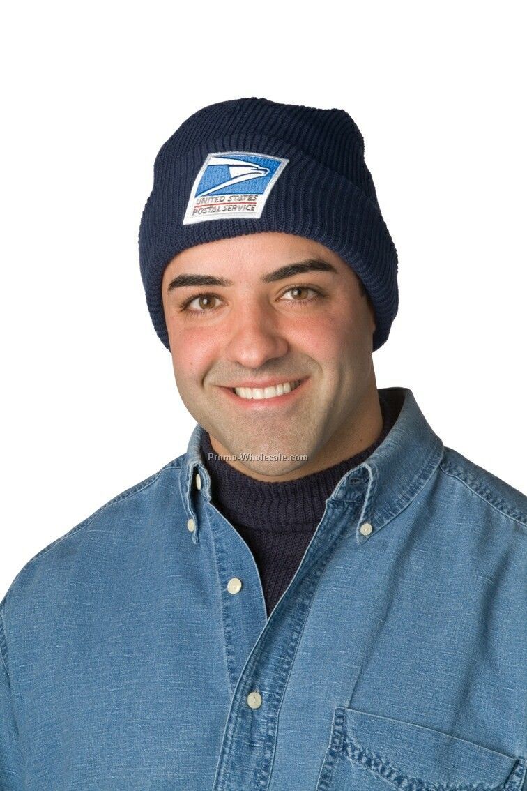 Postal Knit Cap/ Face Mask Combination