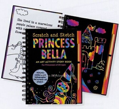 Princess Bella Scratch And Sketch Activity Book