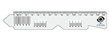 Pupil Distance Ruler