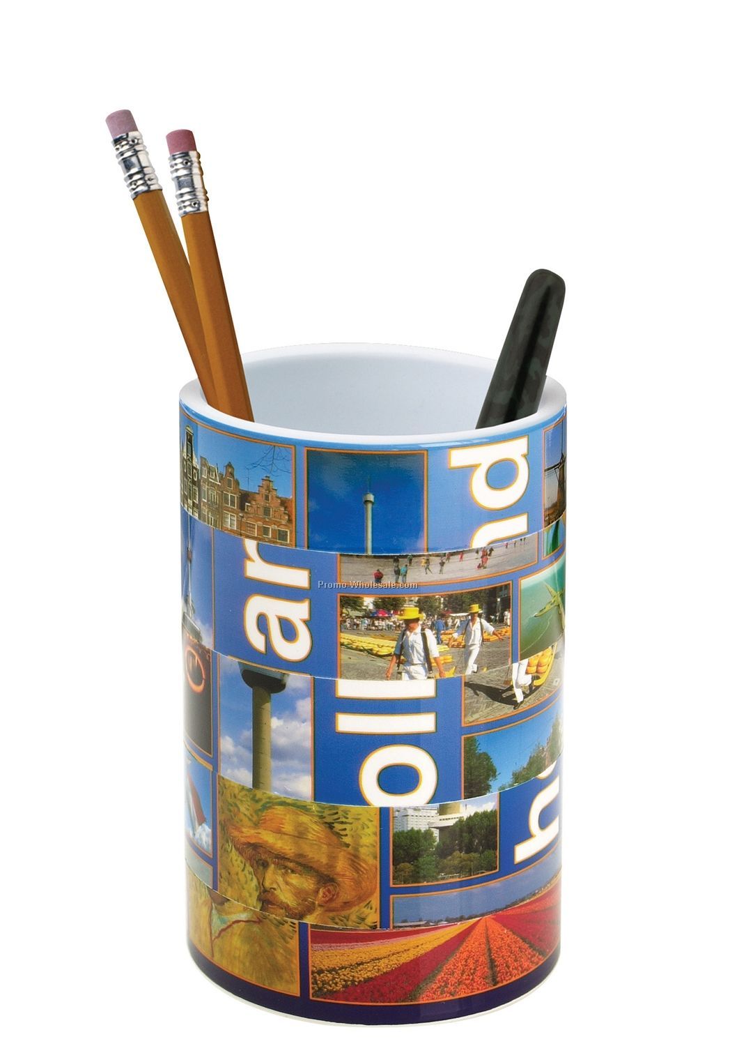 Puzzle Pencil Cup Without Handle