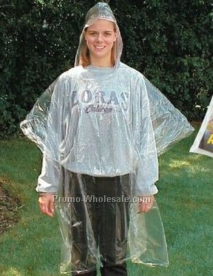 Rain Poncho (Specify Vertical / Horizontal Insert Imprint)