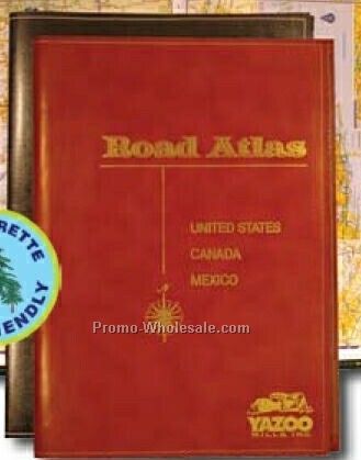 Rand Mcnally Book Form Leatherette Road Atlas (Large)