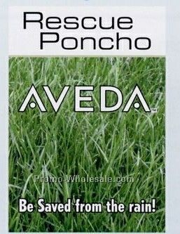 Rescue Poncho Rain Gear-grass