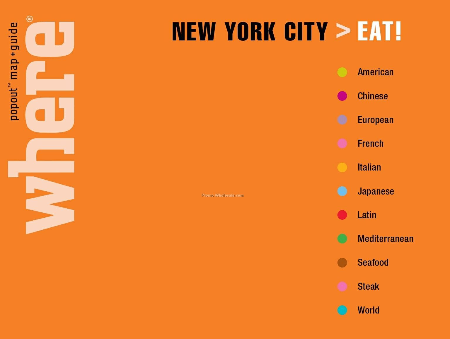 Restaurant Guides - Featuring Popout Maps - Eat! New York