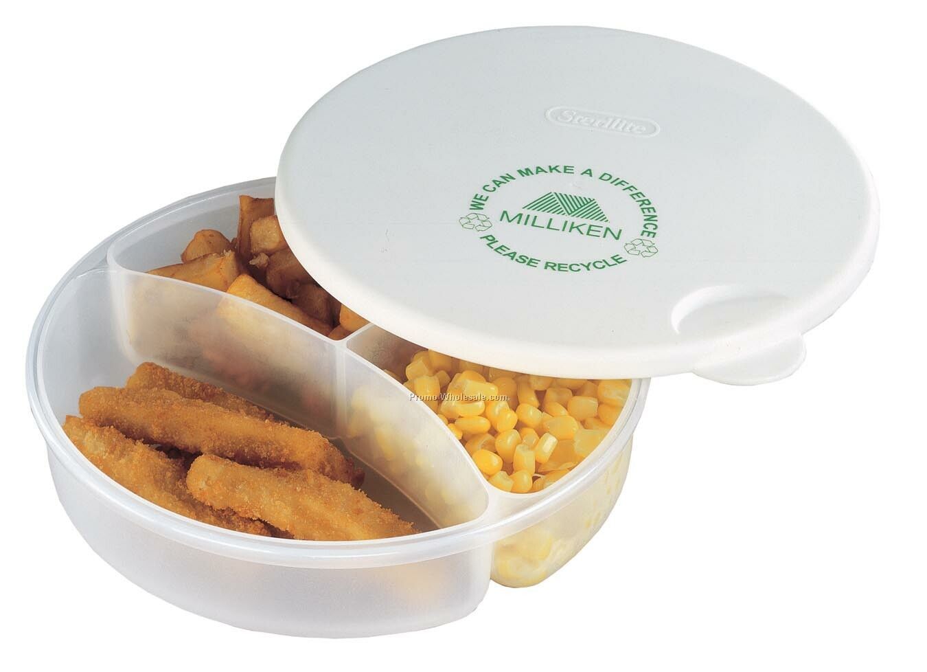 Round 3 Section Food Container