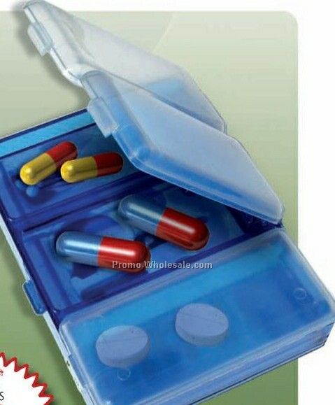 Salud Pill Box Organizer With Sewing Kit