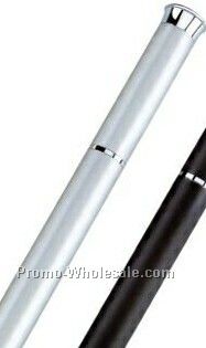 Satin Chrome Ballpoint Pen/ Stylus In 1