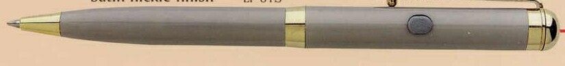 Satin Nickel Matte Finish Pen & Laser Pointer