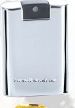 Silver Metal Rectangle Perfume Atomizer/Dispenser