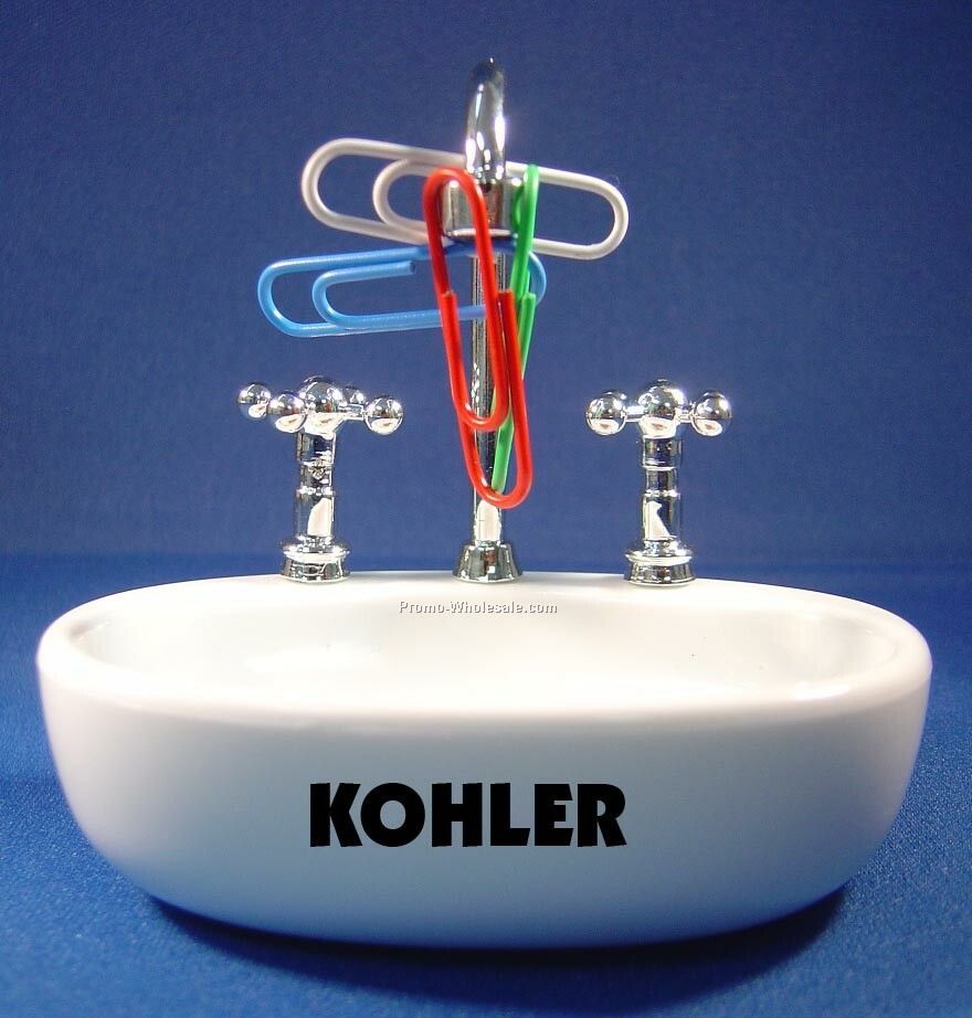 Sink Paper Clip Holder