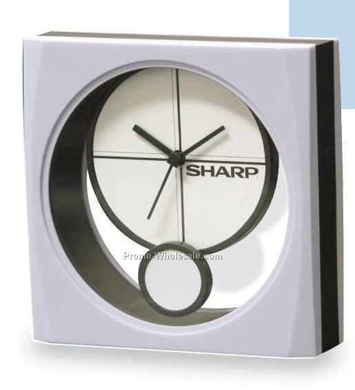 Smooth Pendulum Analog Desk Clock