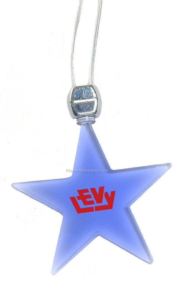 Star Light-up Pendant Necklace (Pink LED, Purple Led)