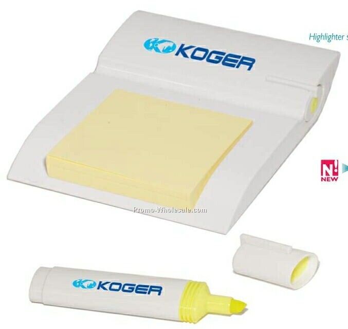 Sticky Note/Highlighter Desk Set (1 Day Rush)