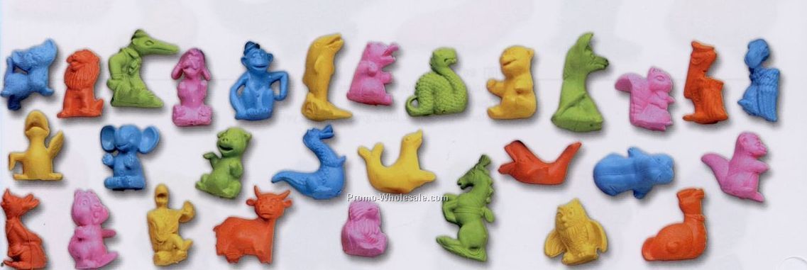 Stock Shape Eraser - Itty Bitty Jr. Figurines