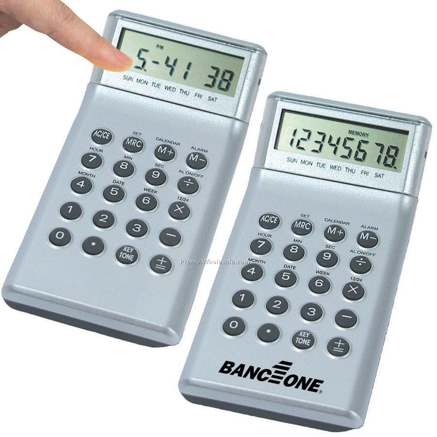 Tip Touch Clock & Calculator