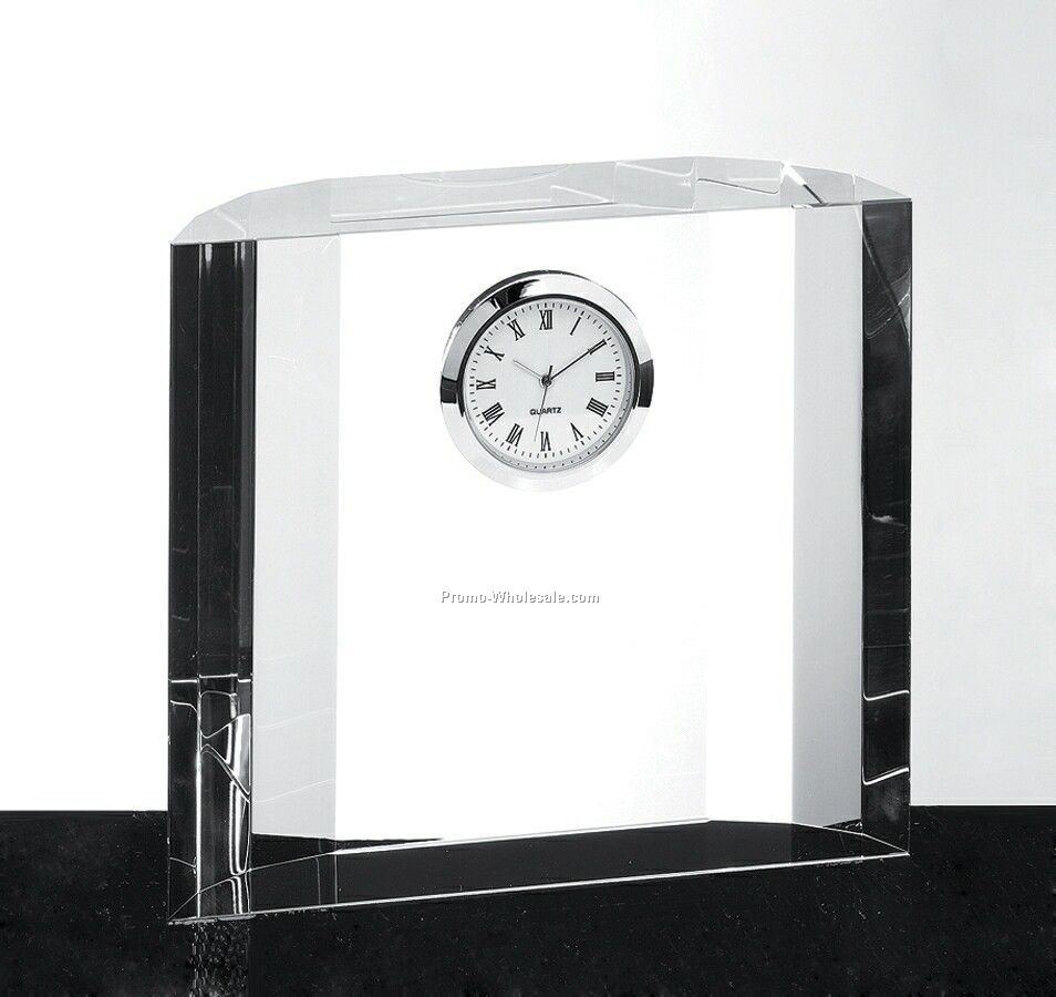 Titus Crystal Clock Award
