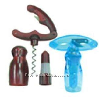 Translucent Bottle Opener & Corkscrew