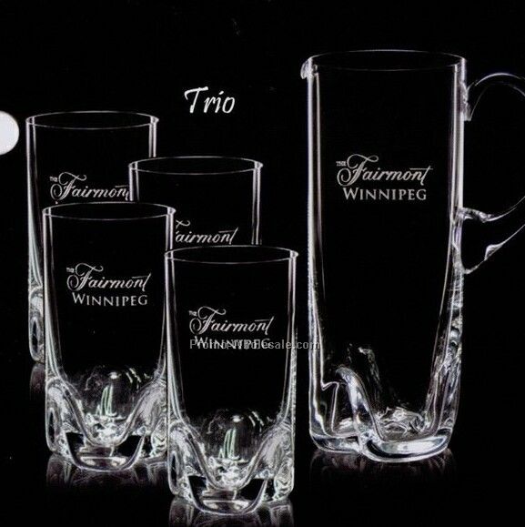 Trio Pitcher & 4 Hiball