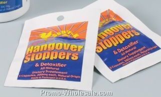 Two Hangover Stopper Foil Pack On Blister Card