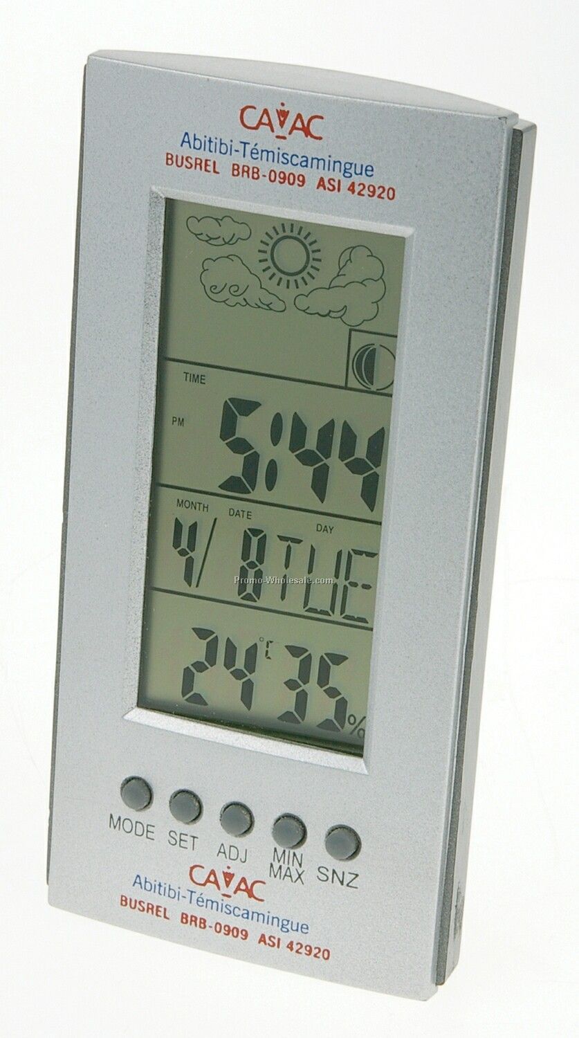 Visual Weather Station Clock Calendar