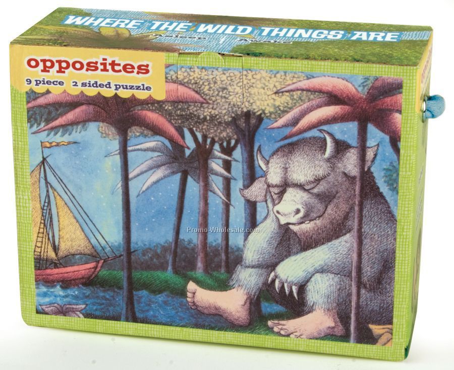 Where The Wild Things Are Asleep/Awake 2-in-1 Puzzle