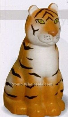 Wild Animals - Sitting Tiger Squeeze Toy