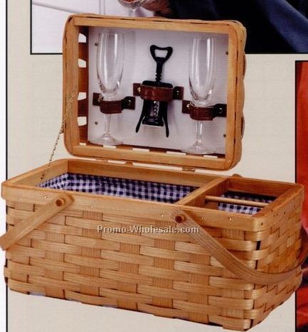 Winemakers Delight Basket For Two