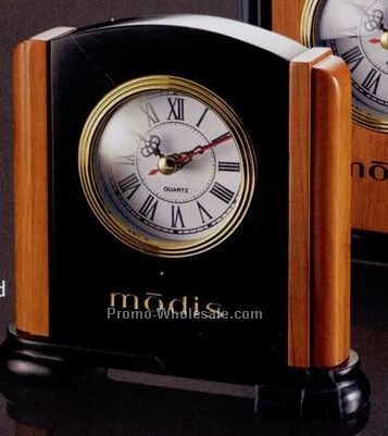 Winston Marble/ Wood Clock