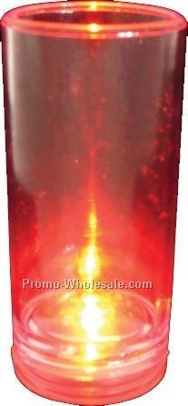 1-1/2 Oz. Red Light Up Shooter Shot Glass