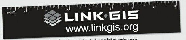 1-1/2"x8-1/4" Quikey Rectangle Ruler Magnet (20 Mil.)
