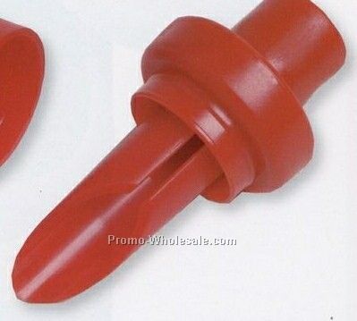 1-5/16"x3-1/8"x3-1/8" Vintners Wine Pourer