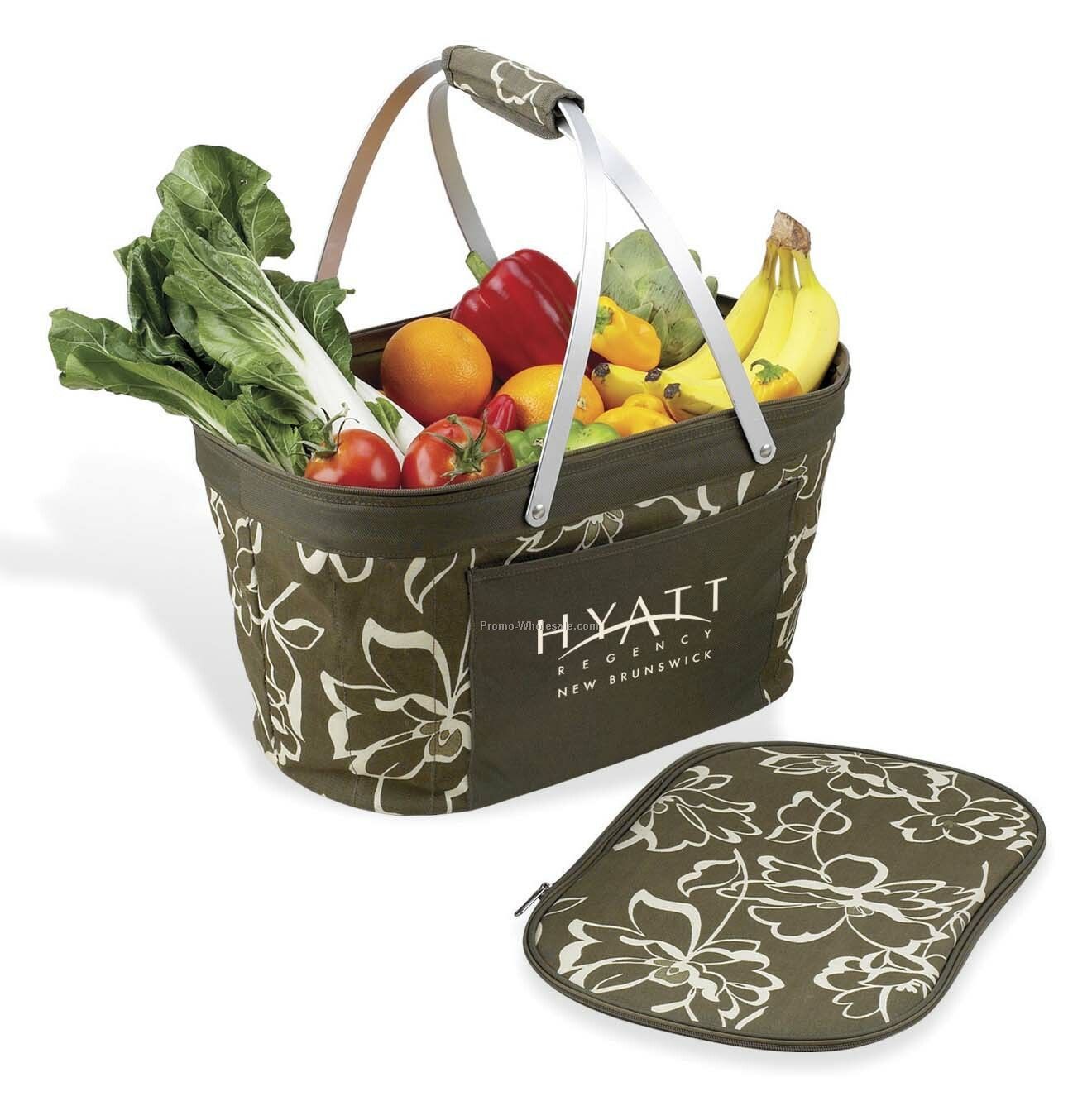 10.5"x 18.5"x 11.5" Collapsible Insulated Basket