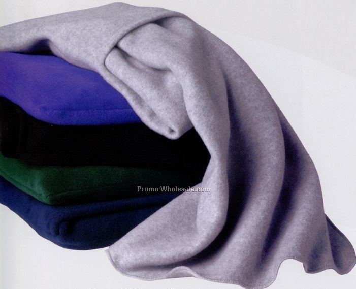 100% Polyester Fleece Pouch Blanket