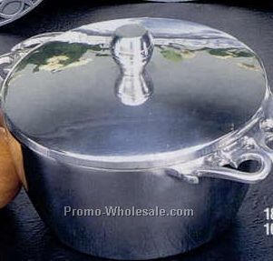 11-1/2" Soup Tureen With Decorative Handle And Lid Lustra Series