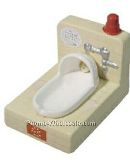 12-3/5cmx9cmx12cm Squatting-flush Toilet Ashtray