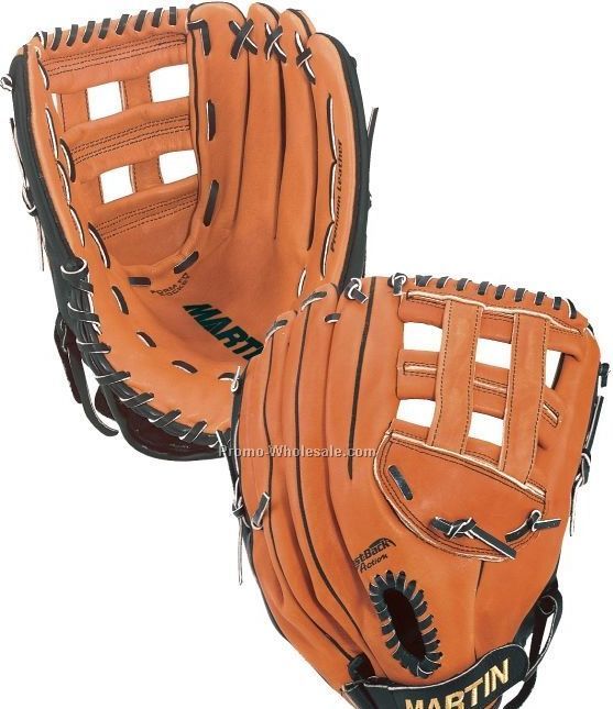 13" Fielder's Glove W/Leather Shell