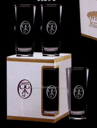 16 Oz. Sterling Beverage Glass Premium Box Set