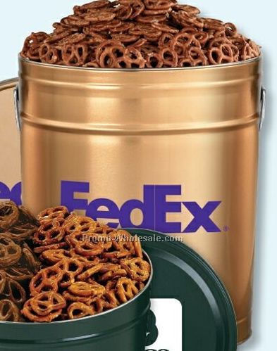 2 Gallon Pretzel Tin