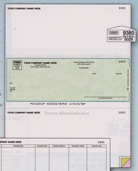 2 Part Laser Multipurpose Check (Peachtree Compatible)