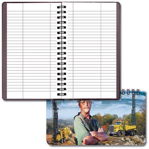 3-1/2"x6-1/2" Tally Book W/ 4 Color Process Cover