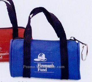 3-3/4"x1-1/2" Miniature Duffel Bag Coin Holder