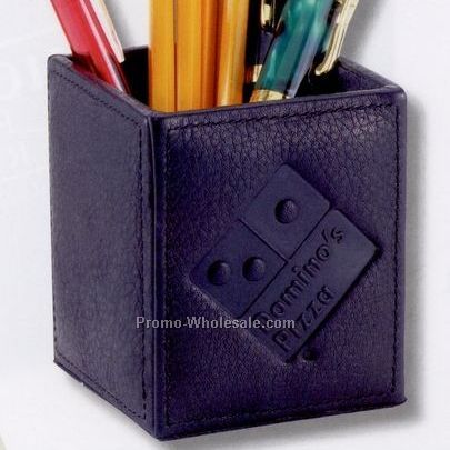 3-3/8"x3-1/2" Westport Pen Caddy (Alsina Leather)