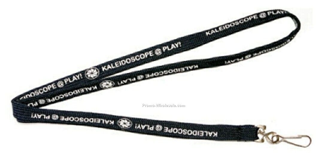 3/8" Tubular Stock Polyester Lanyards