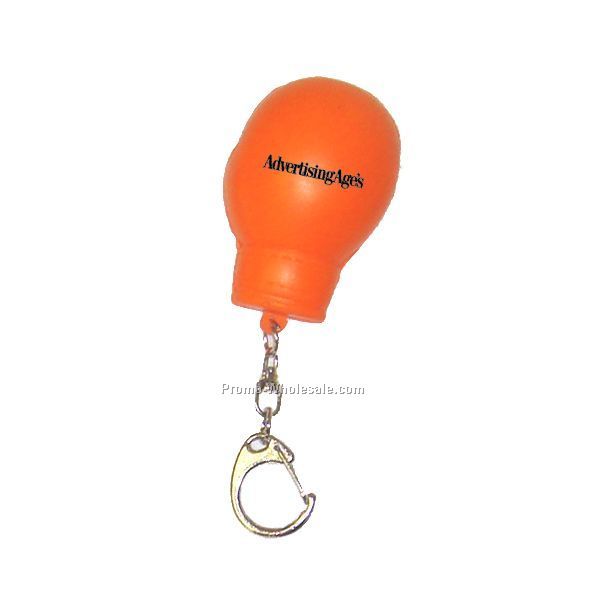 3"x2"x2" Promotional Boxing Glove Keychain