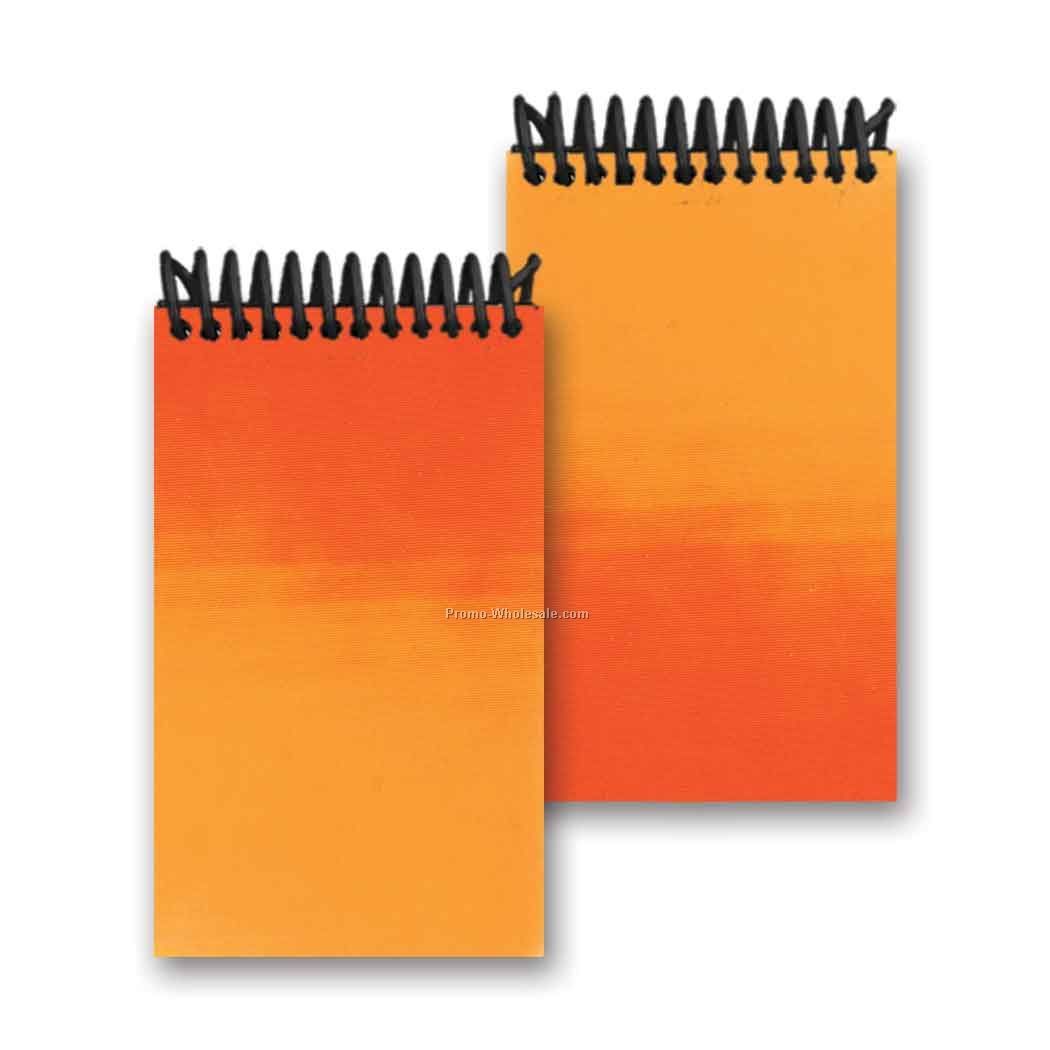 3d Lenticular Mini Notebook; Stock; Changing Colors; Blanks