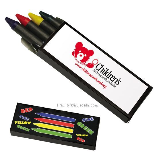 4 Piece Crayon Set