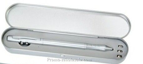 4-in-1 Laser/ LED Ballpoint Pen
