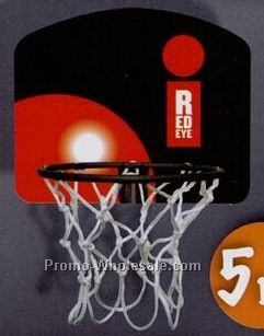 5-1/2" Budget Color Hoop & Backboard Set