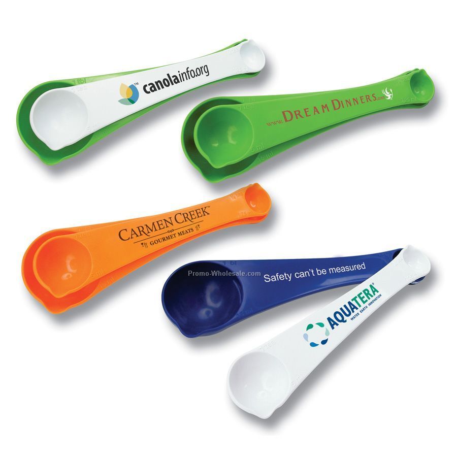 6" X 1-5/8" Measuring Spoon Set