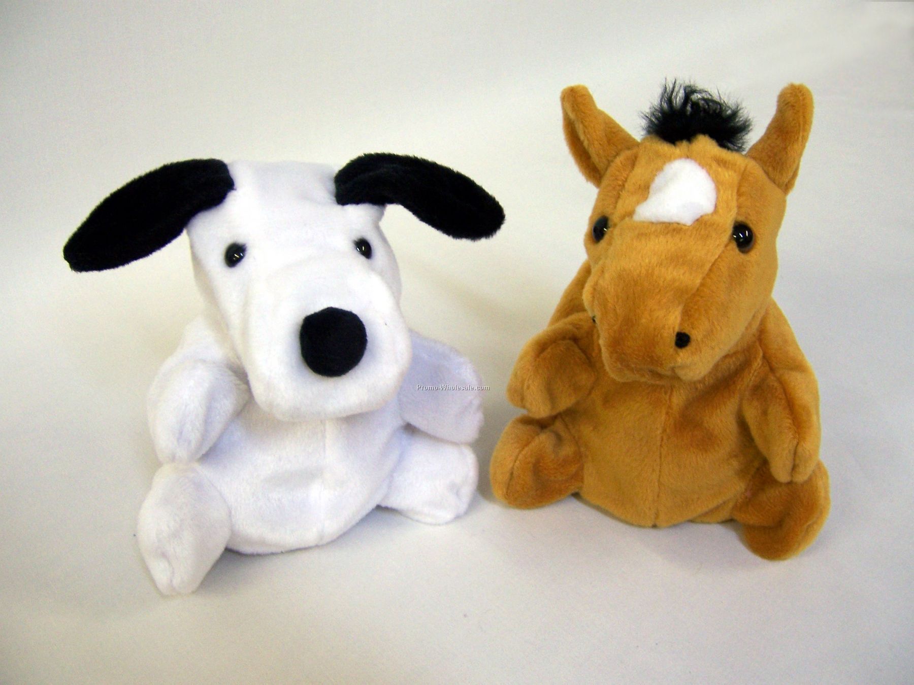 7" Reversible Dog Into Pony Puppet